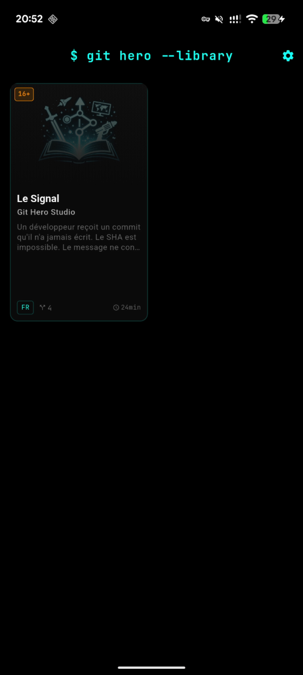 Bibliothèque — liste des livres-jeux