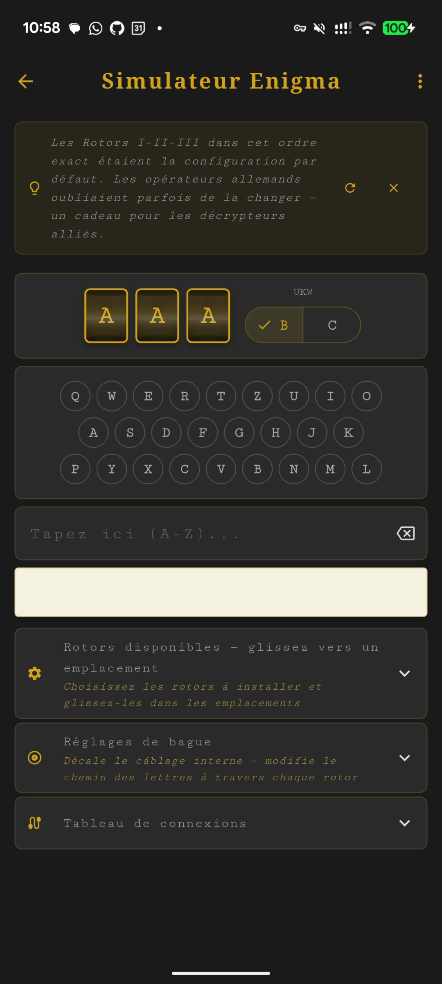 Configuration Enigma